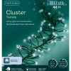1512 LED Cool White Cluster Lights Green Wire   | The Christmas Loft<Lumineo Outlet