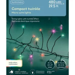 480 LED Multi Color Compact Twinkle Micro Wire Lights<Lumineo Discount