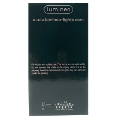 120 LED Multi Color Cherry Lights Black Wire - The Christmas Loft<Lumineo Sale