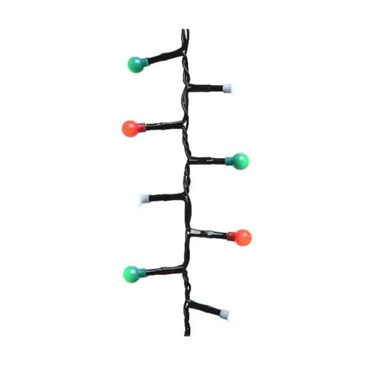 500 LED Multi Color Cherry Compact Twinkle Lights Black Wire | The Christmas Loft<Lumineo Discount