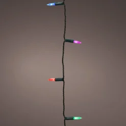 120 LED Multicolor Mini Lights Green Wire<Lumineo Best