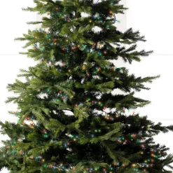 1000 LED Multi-Colored Christmas Compact Lights Set, Green Wire 74 Feet<Lumineo Outlet