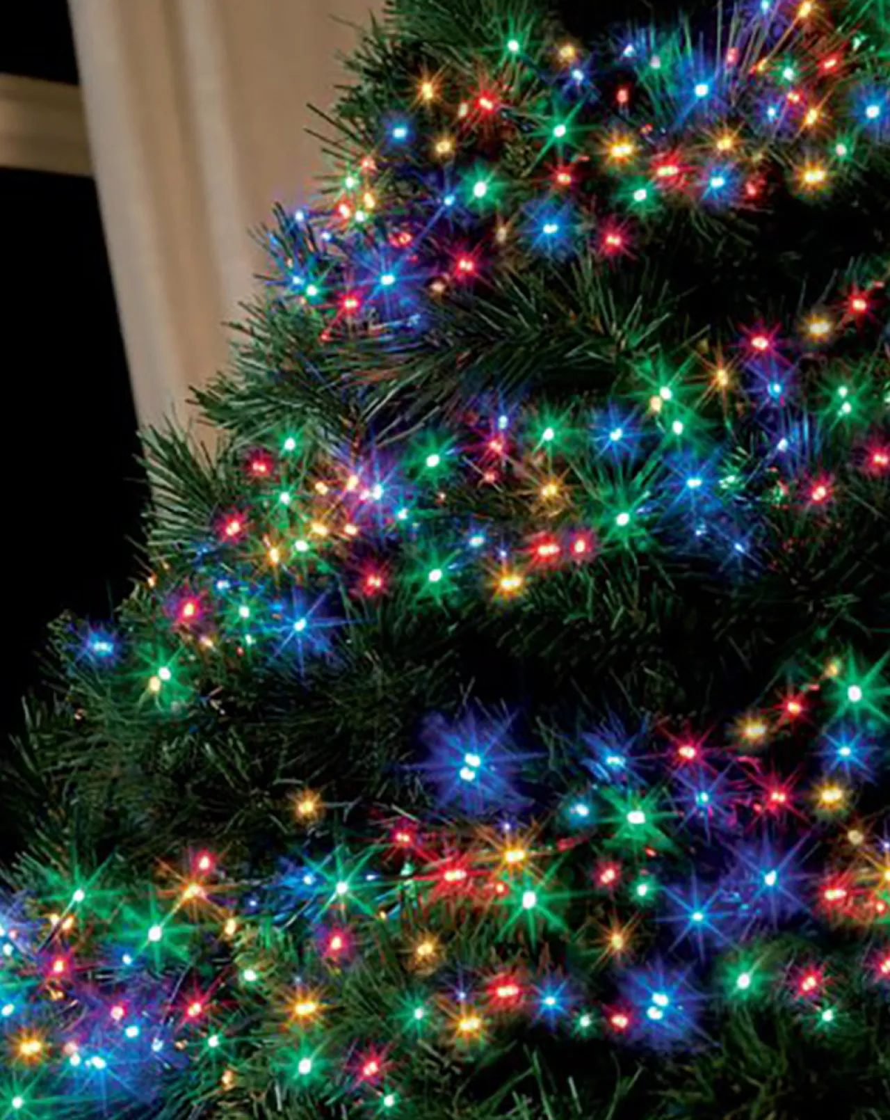 1512 LED Multi-Colored Cluster Lights Green Wire | The Christmas Loft<Lumineo Discount