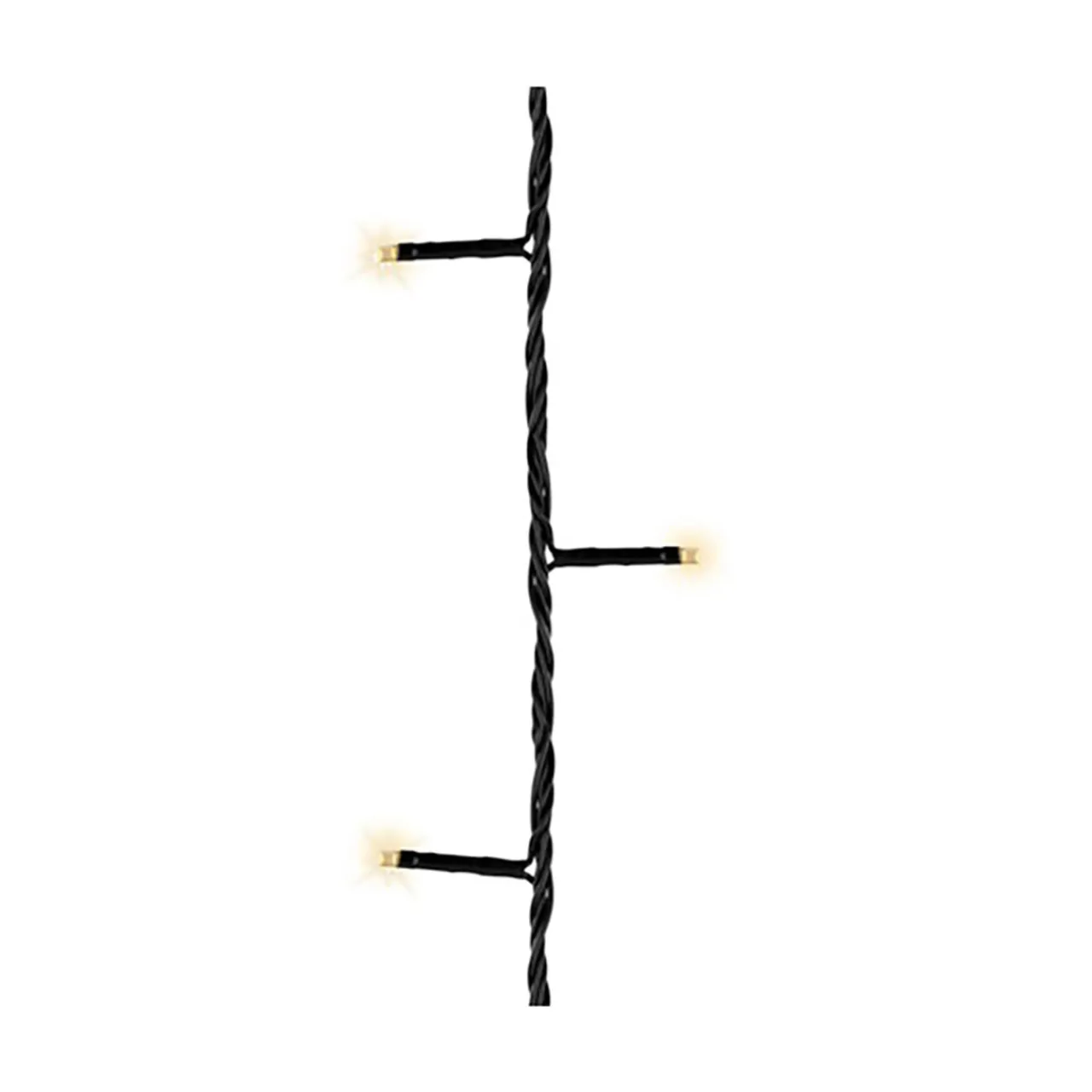 192 LED Warm White Battery-Operated Twinkle Lights Black Wire | The Christmas Loft<Lumineo Best