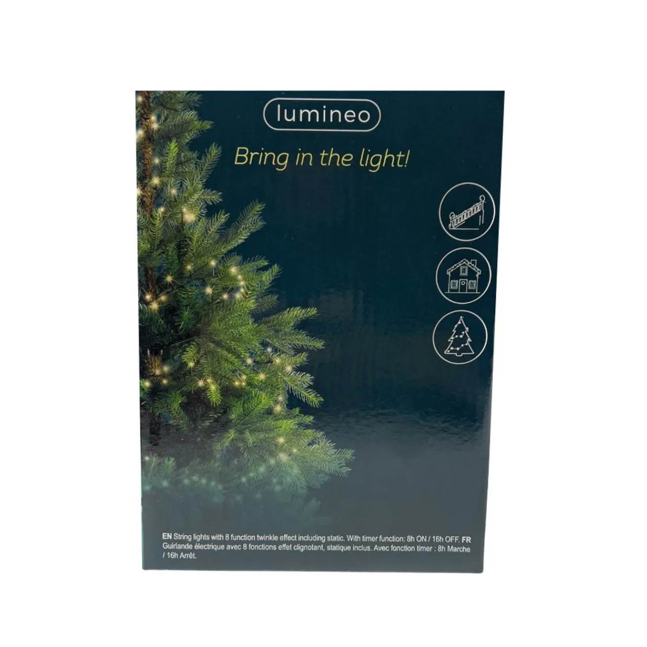 1000 LED Warm White Compact Lights Green Wire | The Christmas Loft<Lumineo Discount