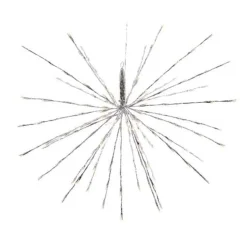 160 LED Warm White Flashing 27" Polestar Silver Wire | The Christmas Loft<Lumineo Outlet