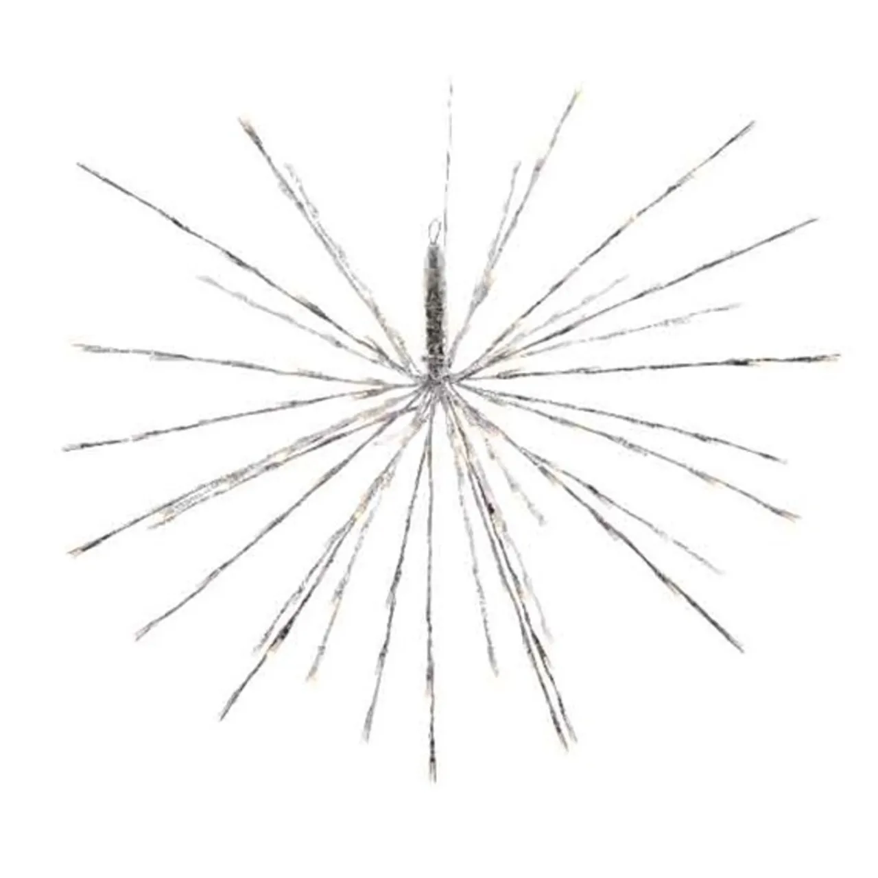 160 LED Warm White Flashing 27" Polestar Silver Wire | The Christmas Loft<Lumineo Outlet