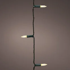 120 LED Warm White Mini Lights Green Wire<Lumineo Fashion