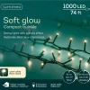 1,000 LED Warm White Soft Glow Compact Twinkle Lights<Lumineo Clearance