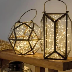 100 Micro LED Warm White Silver Wire Lights<Lumineo Fashion