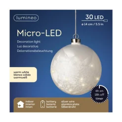 30 Micro-LED Warm White Hanging Decoration Light<Lumineo New