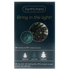 672 Micro-LED Warm White Flashing Lights Green Wire - The Christmas Loft<Lumineo Hot