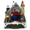 Animated Christmas House with Santa - 12”x9” Scene<Lumineo Best