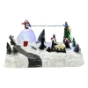 Lumineo Animated Penguins Play Scene - 10.5" Lights & Motion< New