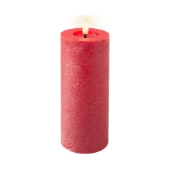 Battery Operated Red 7.5in Wax Candle<Lumineo Online