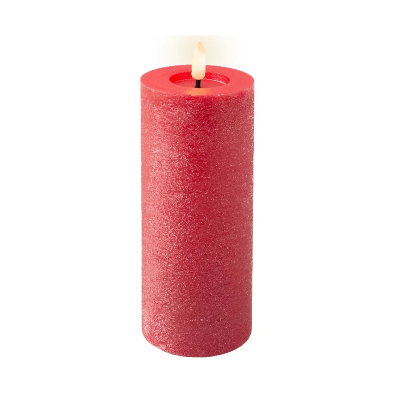 Battery Operated Red 7.5in Wax Candle<Lumineo Online