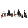 Complete Christmas Village Accessory Set - 14 Pieces<Lumineo New