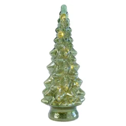 LED Glass Green Tree Figurine<Lumineo Hot