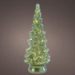 LED Glass Green Tree Figurine<Lumineo Hot