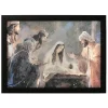 LED Nativity Scene with the Three Wise Men Canvas<Lumineo Online