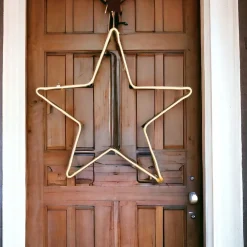 Neonflex Warm White LED Star Light – Large 2-Foot Star<Lumineo Outlet