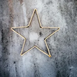 Neonflex Warm White LED Star Light – Large 2-Foot Star<Lumineo Outlet