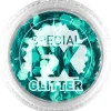 Make-Up FX, Green, Confetti Glitter, 2g, Loose< Clearance