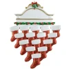 Mantle Family of 15 Personalized Ornament< Best
