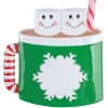 Marshmallow Mug Family/Friends of 2 Ornament For Personalization< Hot