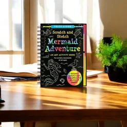 Mermaid Adventure Scratch & Sketch Art Activity Book< Hot