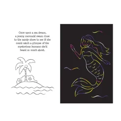 Mermaid Adventure Scratch & Sketch Art Activity Book< Hot