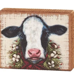 Merry Calf Block Sign< Fashion