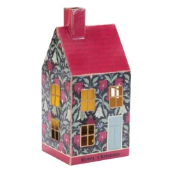 Merry Christmas Holiday House Figurine< Clearance