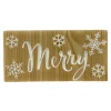 Merry Holiday Wood Block Sign< Fashion