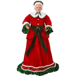 Merry Kissmas Mrs. Claus Figurine< Fashion