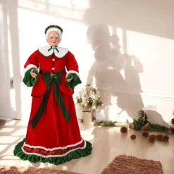 Merry Kissmas Mrs. Claus Figurine< Fashion