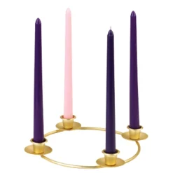 Metal Advent Candle Ring | The Christmas Loft< Discount