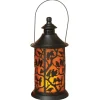Metal Crow Battery Operated Indoor Lantern | The Christmas Loft< Best