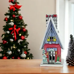 Metal Smoker House with Incense< Clearance