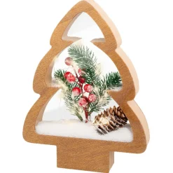 Micro LED Winter Tree Shadow Box - The Christmas Loft<Lumineo Discount