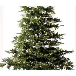 480 Micro-LED Compact Twinkle Lights Warm White on Silver Wire, 19.7 ft<Lumineo Clearance
