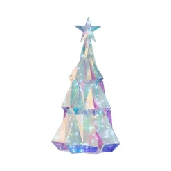40 Micro-LED Cool White Iridescent Tree<Lumineo New