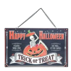 Midnight Magic Sign - Happy Halloween Trick Or Treat< Sale