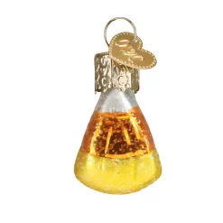 Mini Candy Corn Ornament<Old World Glass Best