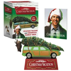 Mini Christmas Vacation Wagon And Tree< Best