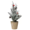 Mini Decorated Potted Frosted Tree< Online