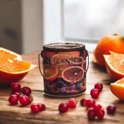 Mini Farm Fresh Cranberry Orange Candle< Outlet
