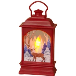 Mini Lighted Deer Lantern - The Christmas Loft< Clearance