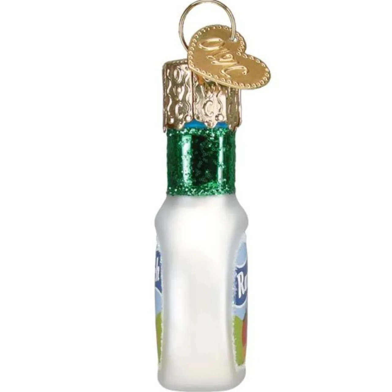 Mini Ranch Dressing Ornament - The Christmas Loft<Old World Glass Online