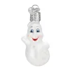 Mini Smiling Ghost Ornament<Old World Glass Hot